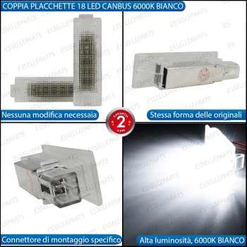 Placchette Antipozzanghera LED per ALFA ROMEO BRERA Placchette Antipozzanghera LED per ALFA ROMEO BRERA