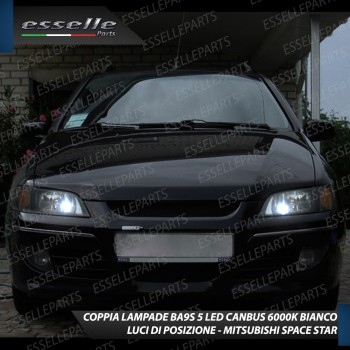 Luci posizione 5 LED Canbus MITSUBISHI SPACE STAR I Luci posizione 5 LED Canbus MITSUBISHI SPACE STAR I