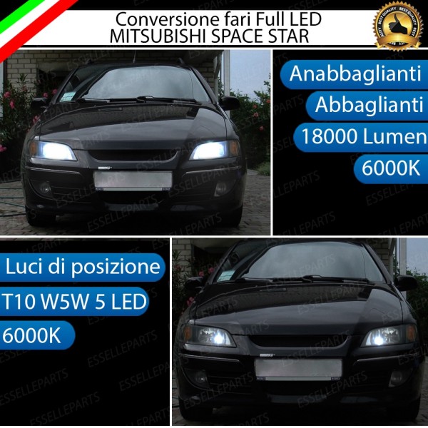 Conversione Fari Full LED MITSUBISHI SPACE STAR I