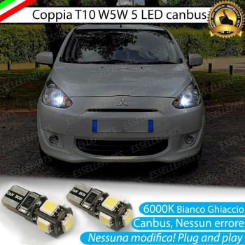 Luci posizione 5 LED Canbus MITSUBISHI SPACE STAR II Luci posizione 5 LED Canbus MITSUBISHI SPACE STAR II