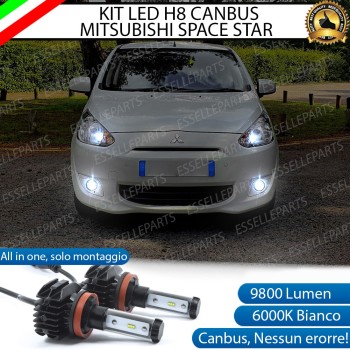 Kit Full LED H8 coppia lampade FENDINEBBIA SPACE STAR II Kit Full LED H8 coppia lampade FENDINEBBIA SPACE STAR II