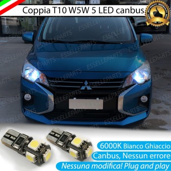 Luci posizione 5 LED Canbus MITSUBISHI SPACE STAR II RESTYLING Luci posizione 5 LED Canbus MITSUBISHI SPACE STAR II RESTYLING