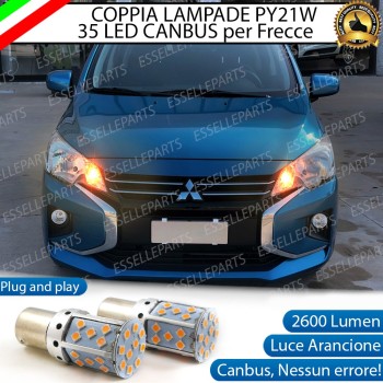 Coppia Frecce Anteriori PY21W 35 LED Canbus MITSUBISHI SPACE STAR II RESTYLING Coppia Frecce Anteriori PY21W 35 LED Canbus MITSUBISHI SPACE STAR II RESTYLING