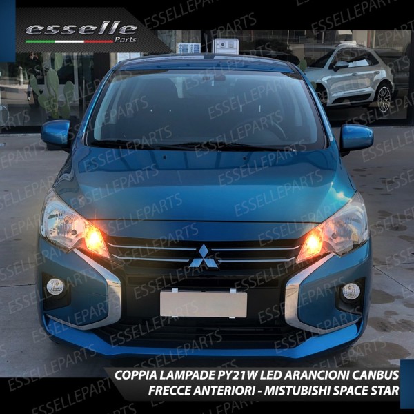 Coppia Frecce Anteriori PY21W 35 LED Canbus MITSUBISHI SPACE STAR II RESTYLING