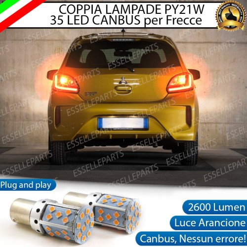 Lampade POSTERIORI PY21W BAU15S 35 LED Canbus MITSUBISHI SPACE STAR II RESTYLING