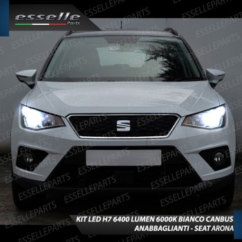 Kit Full LED H7 6400 LUMEN Anabbaglianti SEAT ARONA