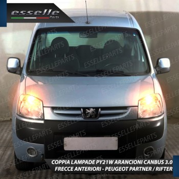 Coppia Frecce Anteriori PY21W 35 LED Canbus PEUGEOT PARTNER I