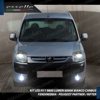Kit Full LED H11 Fendinebbia 9800 LUMEN PEUGEOT PARTNER I DAL 2004 IN POI