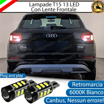 Luci Retromarcia Led Canbus AUDI Q2 6000K Luce Bianca No Error