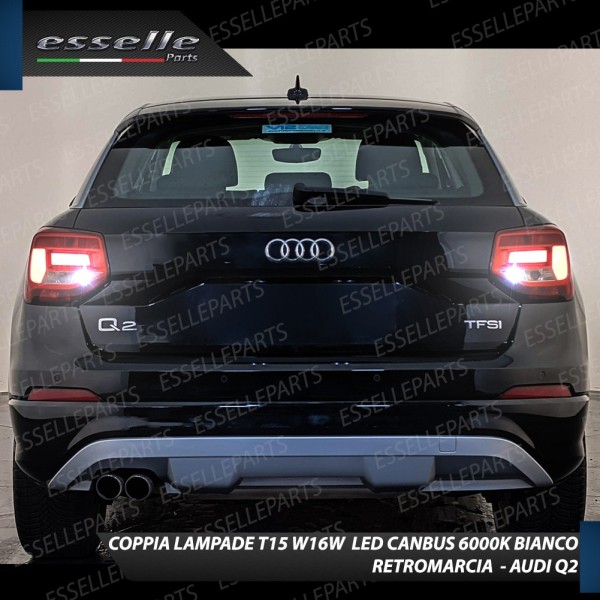 Luci Retromarcia Led Canbus AUDI Q2 6000K Luce Bianca No Error
