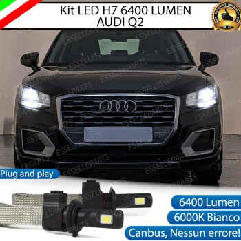 Kit Full LED H7 6400 LUMEN Anabbaglianti AUDI Q2