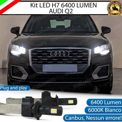 Kit Full LED H7 6400 LUMEN Abbaglianti AUDI Q2
