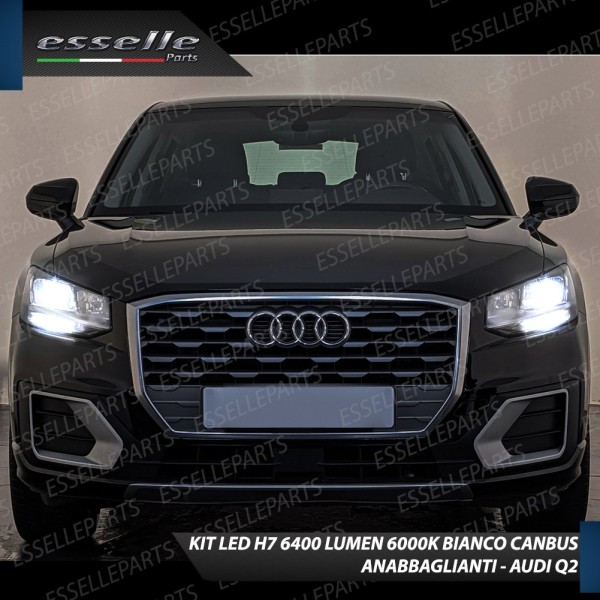 Conversione Fari Full LED 6000k canbus AUDI Q2 Luce Bianca No Error