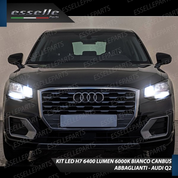 Conversione Fari Full LED 6000k canbus AUDI Q2 Luce Bianca No Error