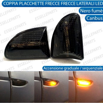PLACCHETTE Nere LED FRECCE LATERALI PER SMART FORTWO 451