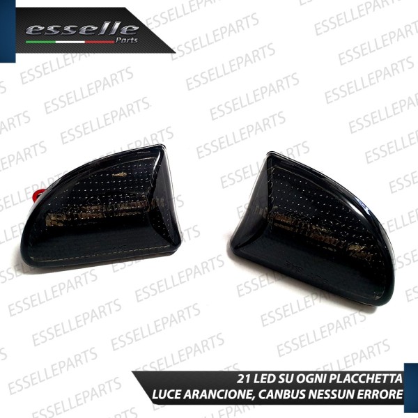 PLACCHETTE Nere LED FRECCE LATERALI PER SMART FORTWO 451