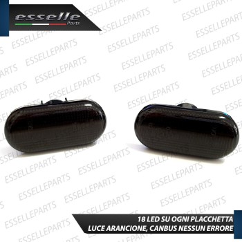 Placchette Dinamiche Laterali Nere a led per frecce specifiche RENAULT SCENIC I