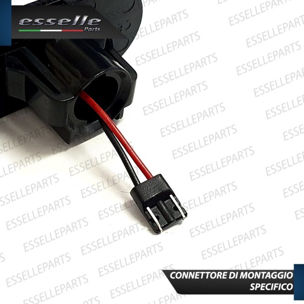 Placchette Dinamiche Laterali Nere a led per frecce specifiche SMART FORTWO III