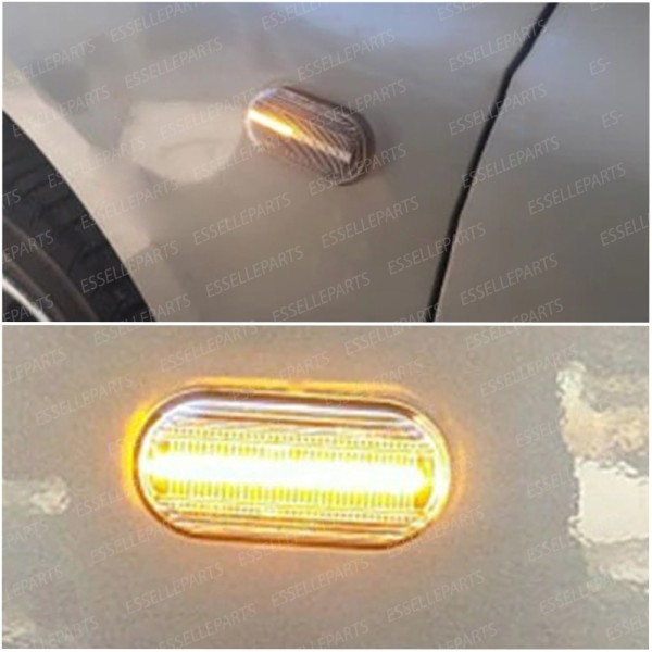 Placchette Dinamiche Laterali a led per frecce specifiche SMART FORTWO III