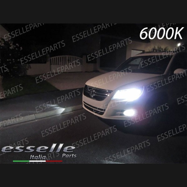 Kit Xenon H7 Anabbaglianti AC 6000K bianco ghiaccio VW Tiguan 5N pre-Restyling