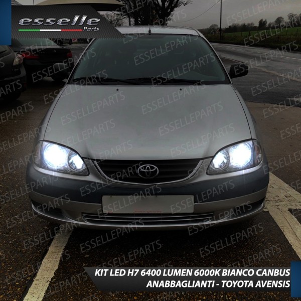 Kit Full LED H7 6400 LUMEN Anabbaglianti TOYOTA AVENSIS I