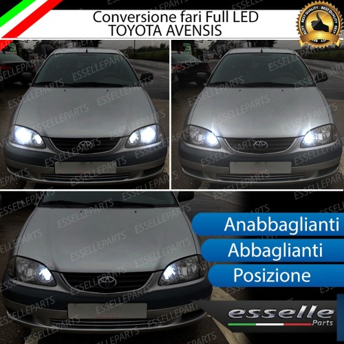 Conversione Fari Full LED 6000k canbus TOYOTA AVENSIS 1