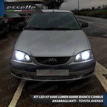 Conversione Fari Full LED 6000k canbus TOYOTA AVENSIS 1