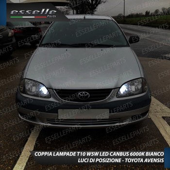 Conversione Fari Full LED 6000k canbus TOYOTA AVENSIS 1