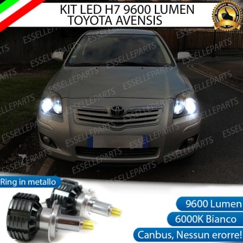 Kit Full LED H7 9600 LUMEN Anabbaglianti TOYOTA AVENSIS II