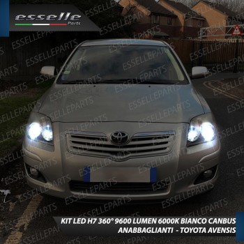 Kit Full LED H7 9600 LUMEN Anabbaglianti TOYOTA AVENSIS II