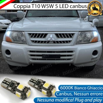 Luci posizione 5 LED Canbus MITSUBISHI PAJERO III Luci posizione 5 LED Canbus MITSUBISHI PAJERO III