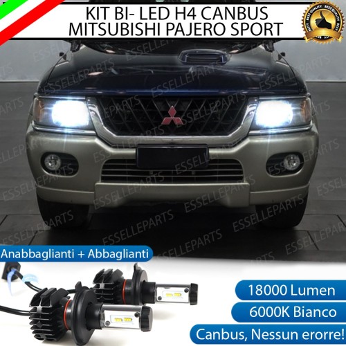 Kit Full LED H4 coppia lampade ANABBAGLIANTI/ABBAGLIANTI MITSUBISHI PAJERO SPORT I