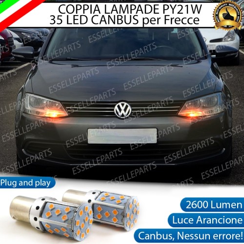 Coppia Frecce Anteriori PY21W 35 LED Canbus VW JETTA 6