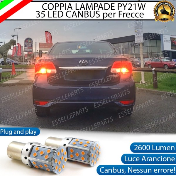 Lampade POSTERIORI PY21W BAU15S 35 LED Canbus TOYOTA AVENSIS T27 RESTYLING DAL 11/2011