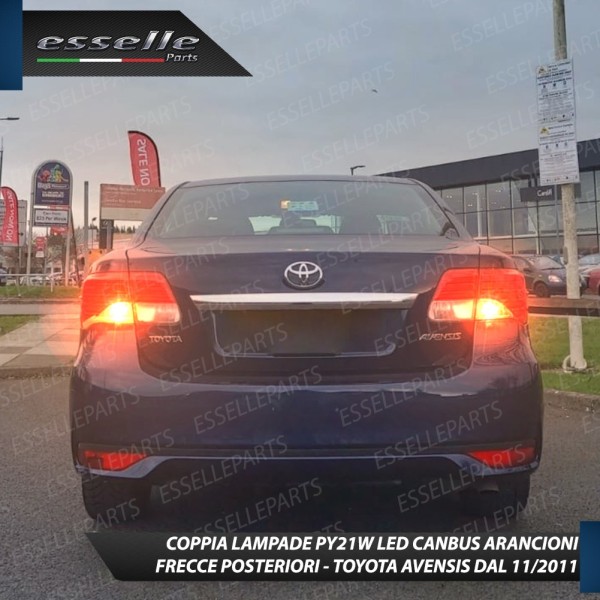 Frecce LED Posteriori per Toyota Avensis 3 Canbus PY21W