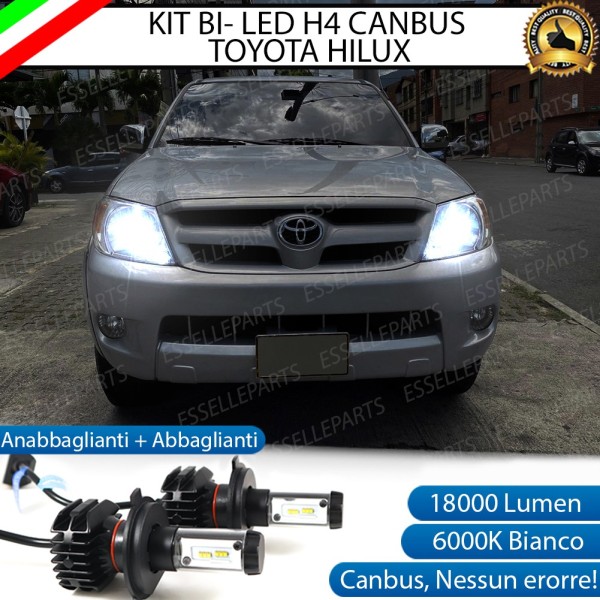 Kit Full LED H4 coppia lampade ANABBAGLIANTI/ABBAGLIANTI TOYOTA HILUX VII