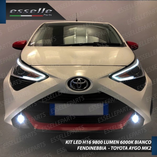 Kit Full Led 6000k H16 canbus TOYOTA AYGO II Fendinebbia No Error