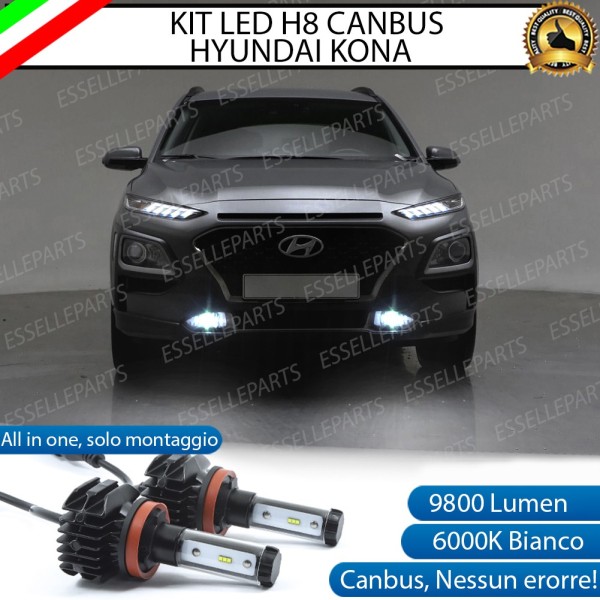 Kit Full LED H8 coppia lampade FENDINEBBIA HYUNDAI KONA