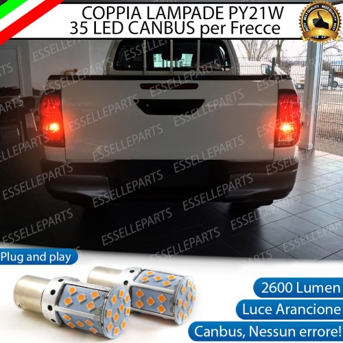 Coppia Frecce Posteriori PY21W 35 LED Canbus TOYOTA HILUX MK8