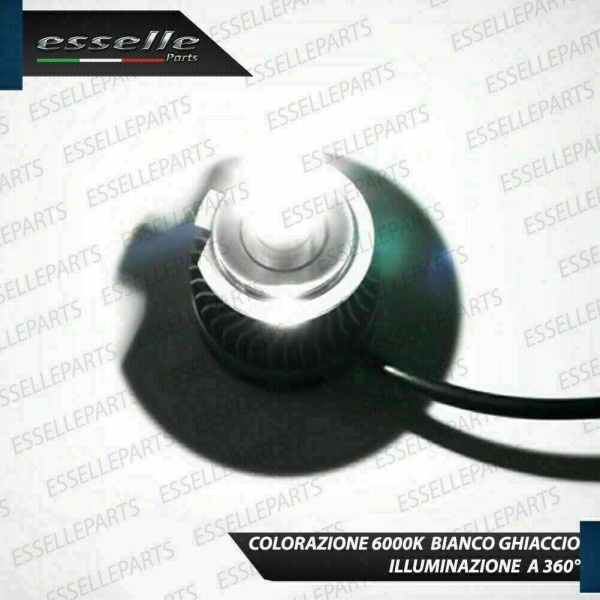 Kit Full LED H1 9600 Lumen 6000K Bianco MITSUBISHI OUTLANDER 1 fari Lenticolari