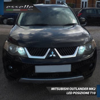 Luci posizione T10 W5W 5 LED Canbus Mitsubishi Outlander II Luci posizione T10 W5W 5 LED Canbus Mitsubishi Outlander II