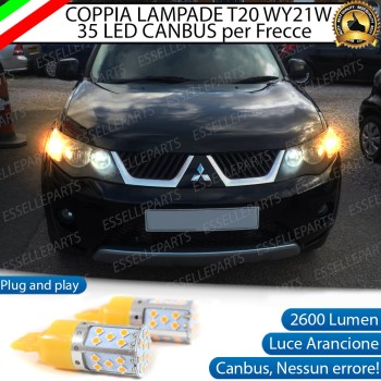 Coppia Frecce Anteriori T20 W21W 35 LED Canbus MITSUBISHI OUTLANDER II Coppia Frecce Anteriori T20 W21W 35 LED Canbus MITSUBISHI OUTLANDER II