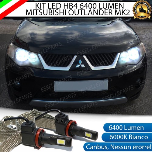 Kit Full LED HB4 6400 LUMEN Anabbaglianti MITSUBISHI OUTLANDER II