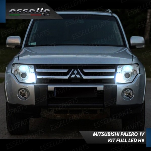 Kit Full LED H9 6400 LUMEN Abbaglianti MITSUBISHI PAJERO IV