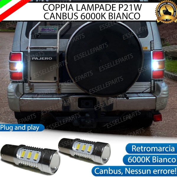 Luci Retromarcia 15 LED MITSUBISHI PAJERO II CON LENTE FRONTALE