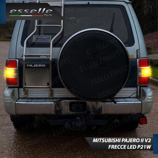 Coppia Frecce Posteriori P21W 35 LED Canbus Mitsubishi Pajero II