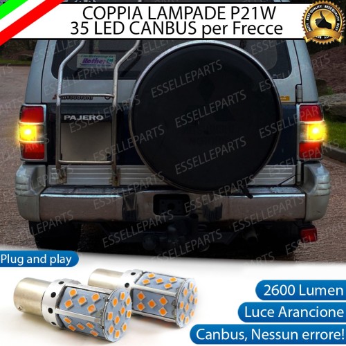 Coppia Frecce Posteriori P21W 35 LED Canbus Mitsubishi Pajero II