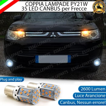 Coppia Frecce Anteriori PY21W 35 LED Canbus MITSUBISHI OUTLANDER III Coppia Frecce Anteriori PY21W 35 LED Canbus MITSUBISHI OUTLANDER III