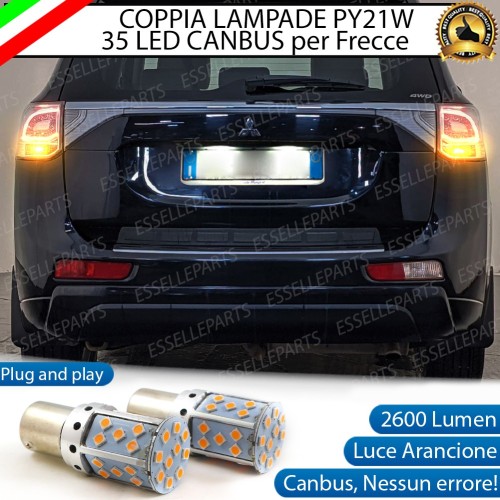 Lampade POSTERIORI PY21W BAU15S 35 LED Canbus MITSUBISHI OUTLANDER III