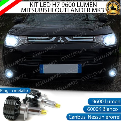Kit Full LED H7 9600 LUMEN Anabbaglianti MITSUBISHI OUTLANDER III